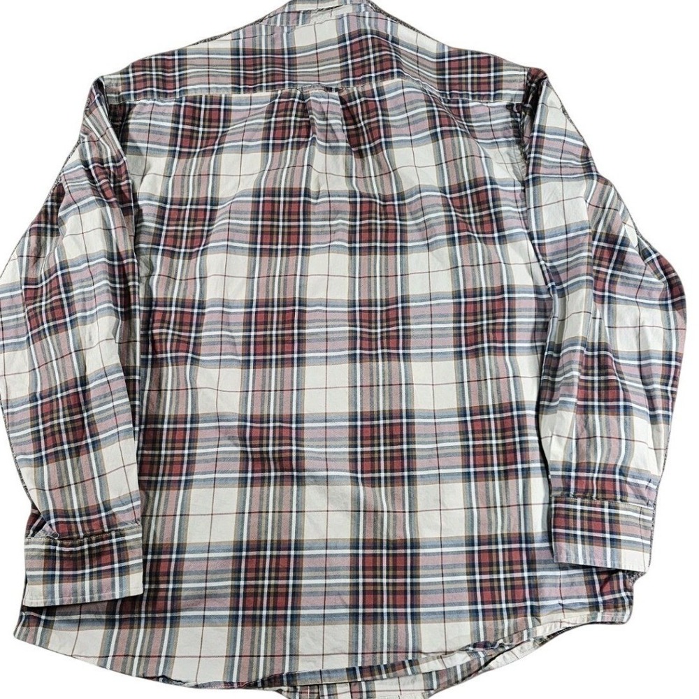 Orvis Plaid Button Down Shirt Mens Large Multicolor Classic Long Sleeve Cotton - Picture 5 of 5